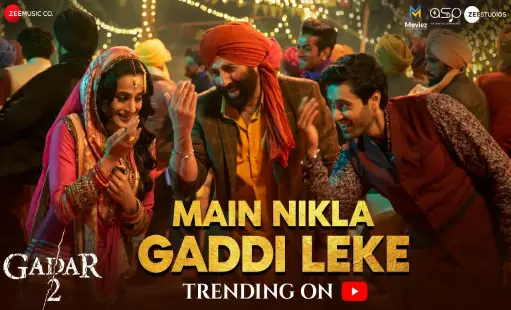 main nikla gaddi leke lyrics gadar 2